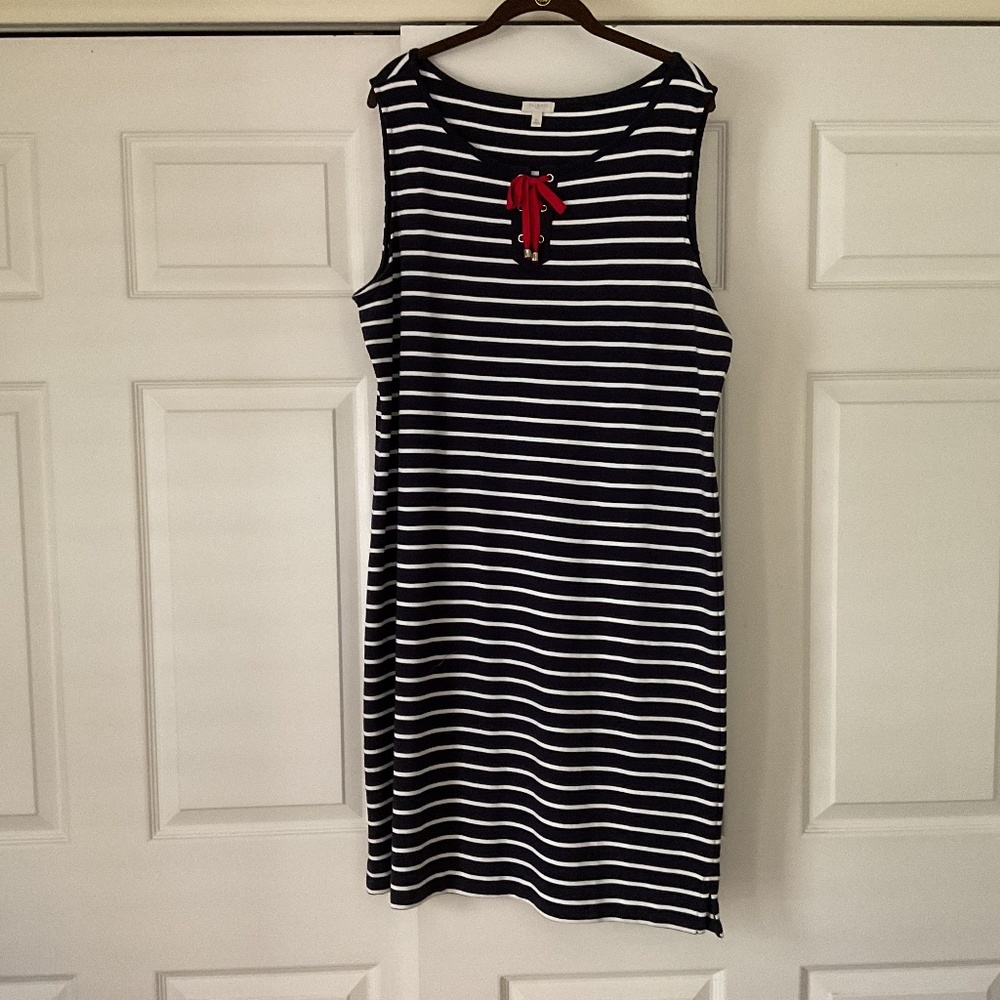Talbots 100% cotton dress size XL